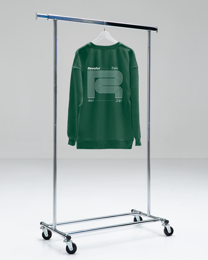 Hoodie SportingClub Vert Sapin