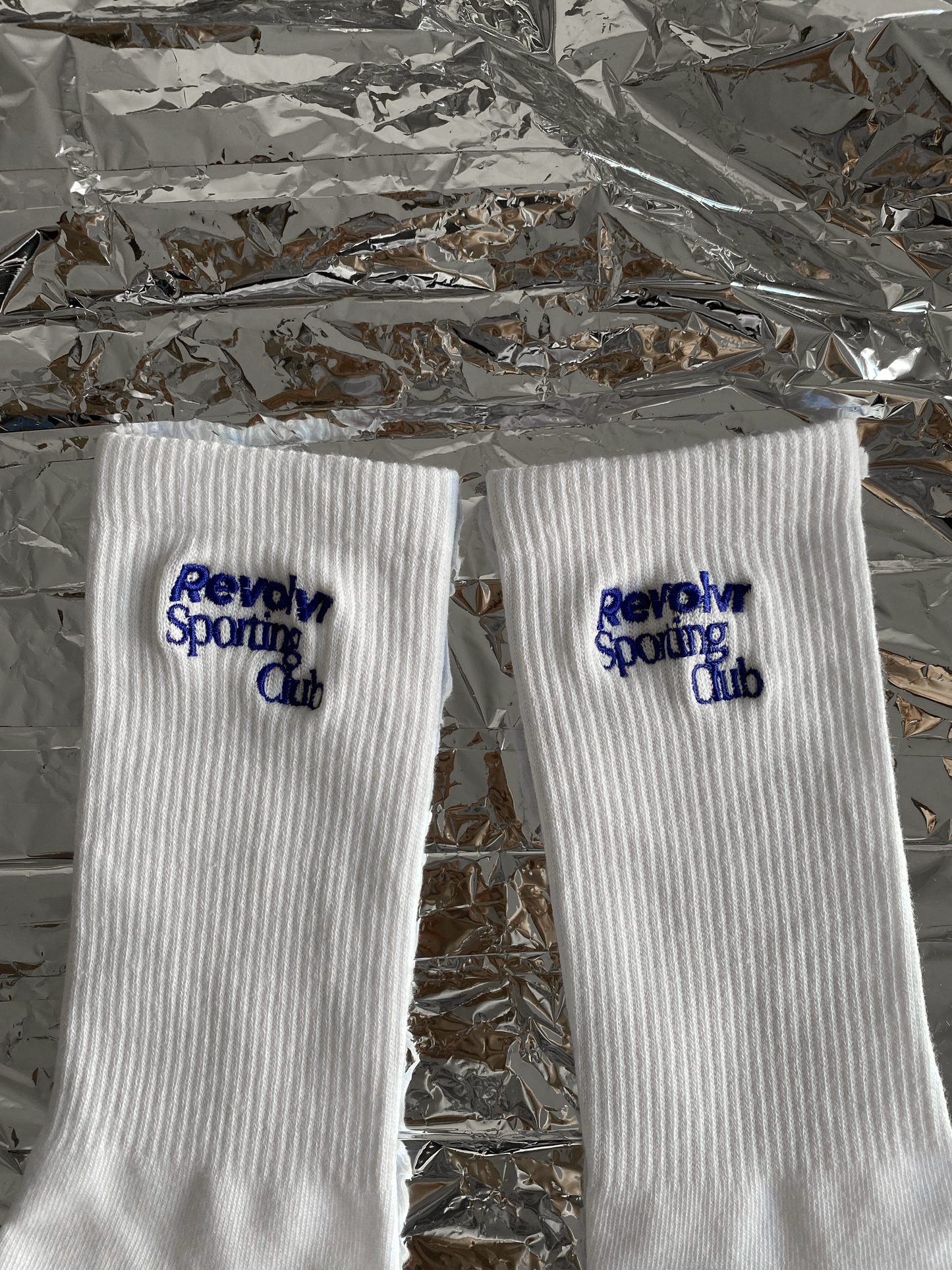 Chaussettes bleu royal