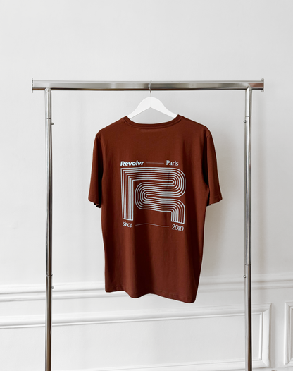 T-shirt SportingClub Marron